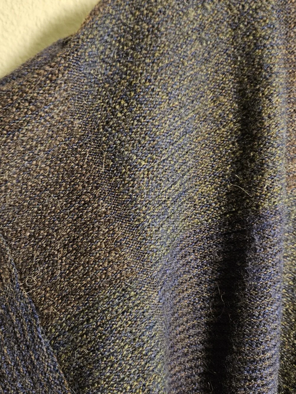 VGT 90'S COLOR BLOCK ALPACA WOOL BLEND, GRUNGE AESTHETIC ,COLOR BLOCK